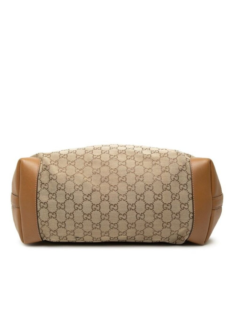 Gucci GG Canvas Tote Shoulder Bag Beige Brown - Picture 3 of 7